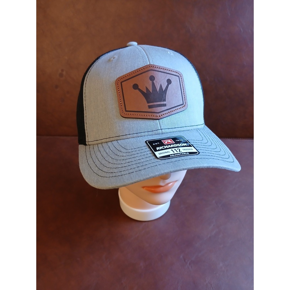 Snapback Mesh Trucker Hat Adjustable Cap Richardson Grey NEW #1581
